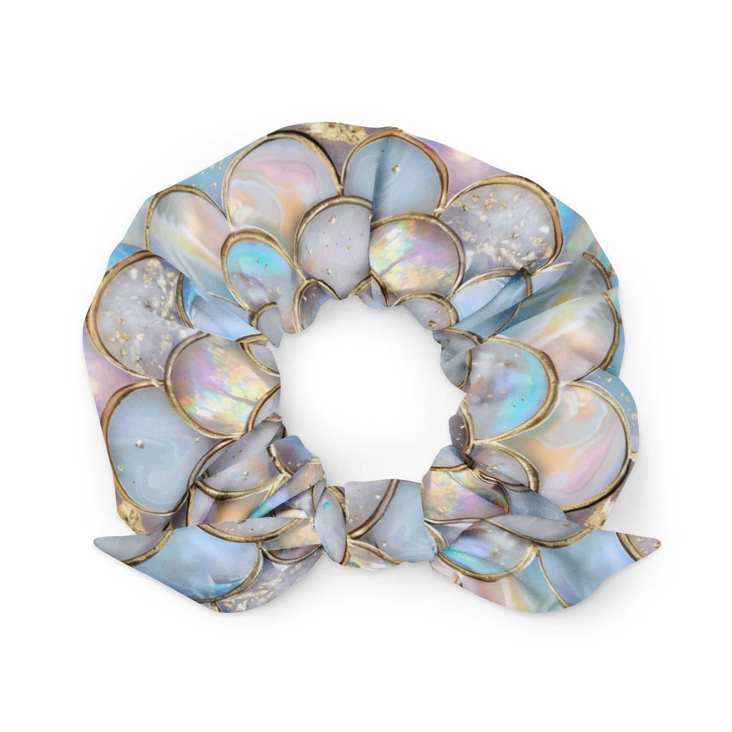 Salinity Swimwear Blue Lagoon Mermaid Eco - Scrunchie Scrunchie