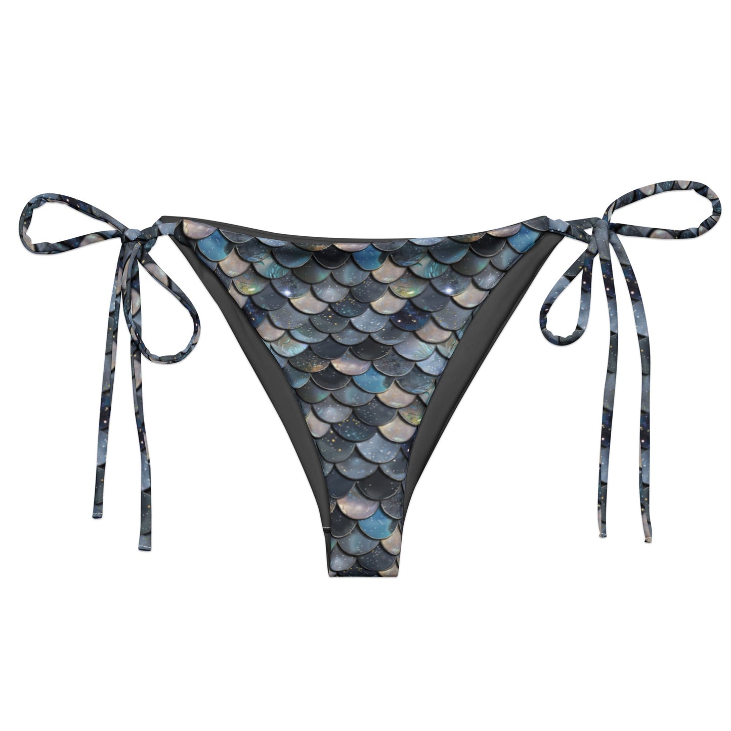 Salinity Swimwear Blue Lagoon Mermaid Eco String Bikini Bottom Bikini Bottom