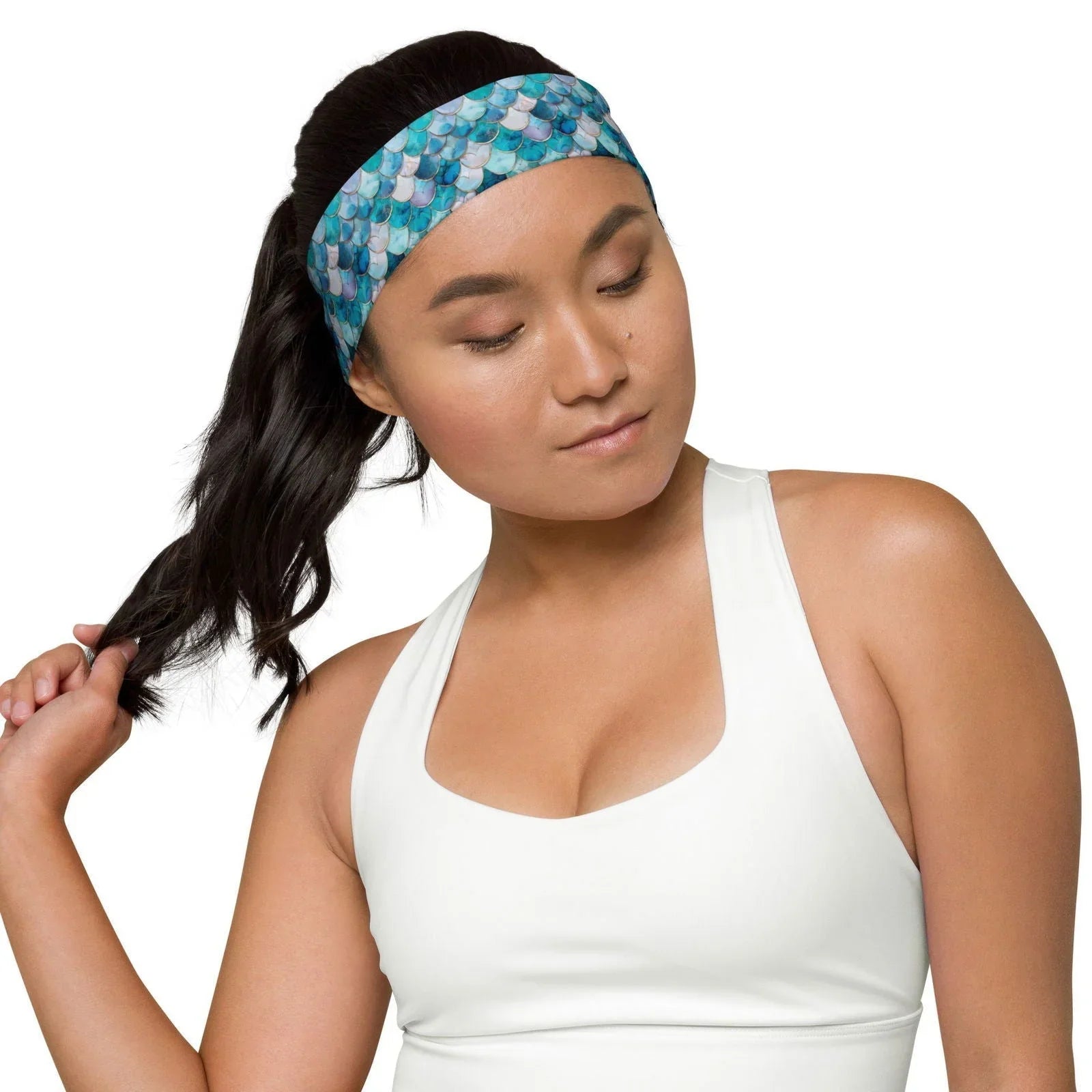Blue Lagoon Mermaid Headband - Salinity Swimwear