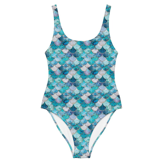 Blue Lagoon Mermaid One-Piece Swimsuit - Salinity Swimwear