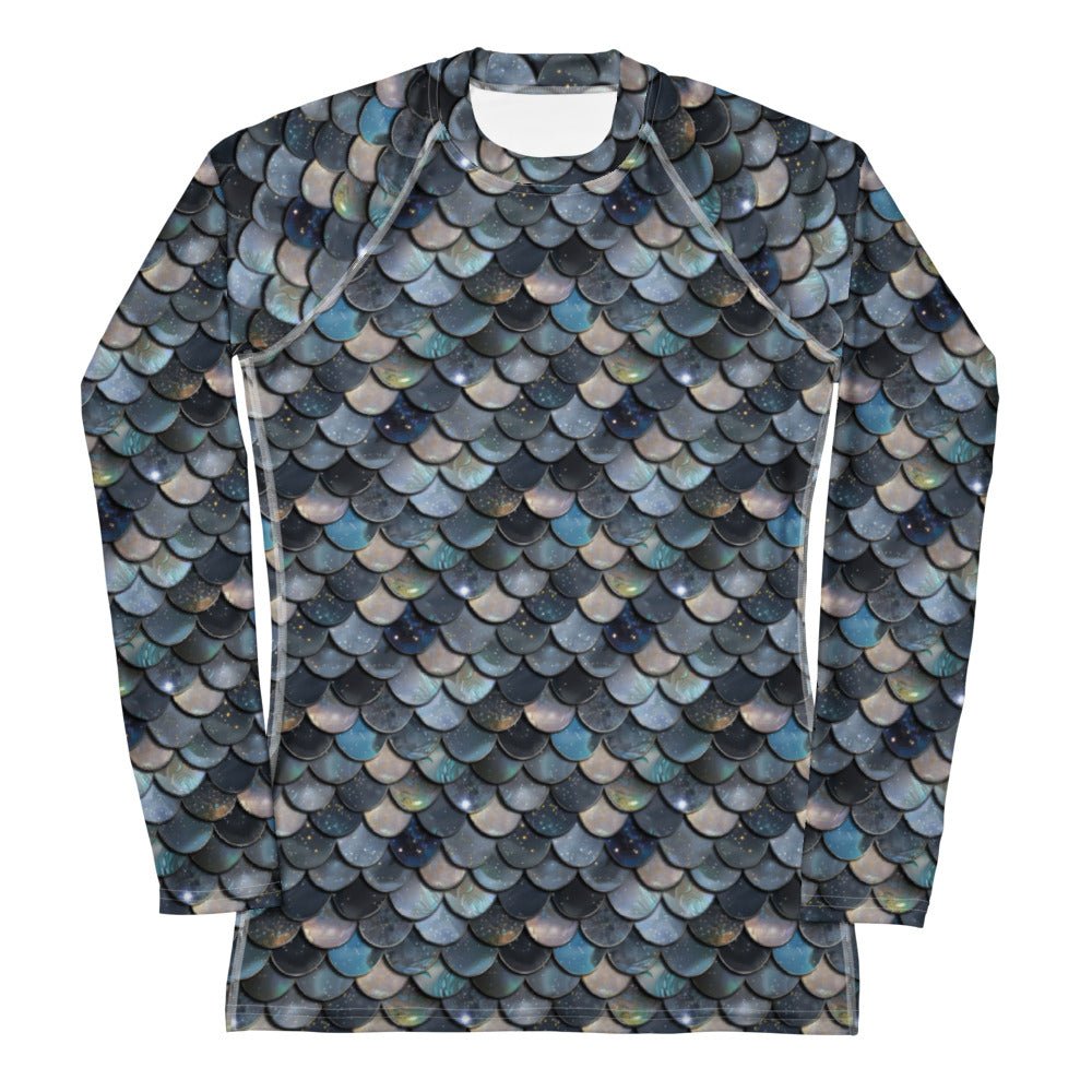 Salinity Swimwear Blue Lagoon Mermaid Women's Rash Guard Rash Guard