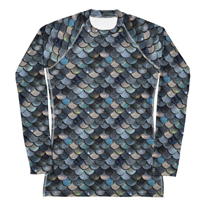 Salinity Swimwear Blue Lagoon Mermaid Women's Rash Guard Rash Guard