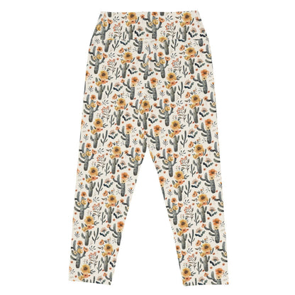 Salinity Swimwear Cactus Sunflower Capri Swim Leggings Capri Leggings