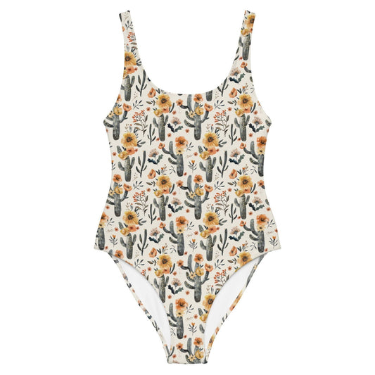 Salinity Swimwear Cactus Sunflower One - Piece Swimsuit One - Piece Swimsuit