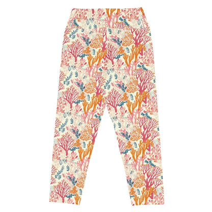 Salinity Swimwear Coral Reef Capri Swim Leggings Capri Leggings