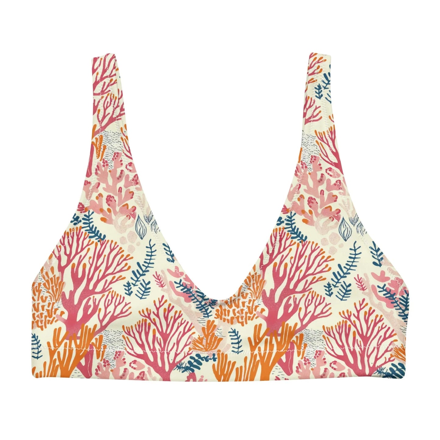 Coral Reef Eco Bikini Top - Salinity Swimwear