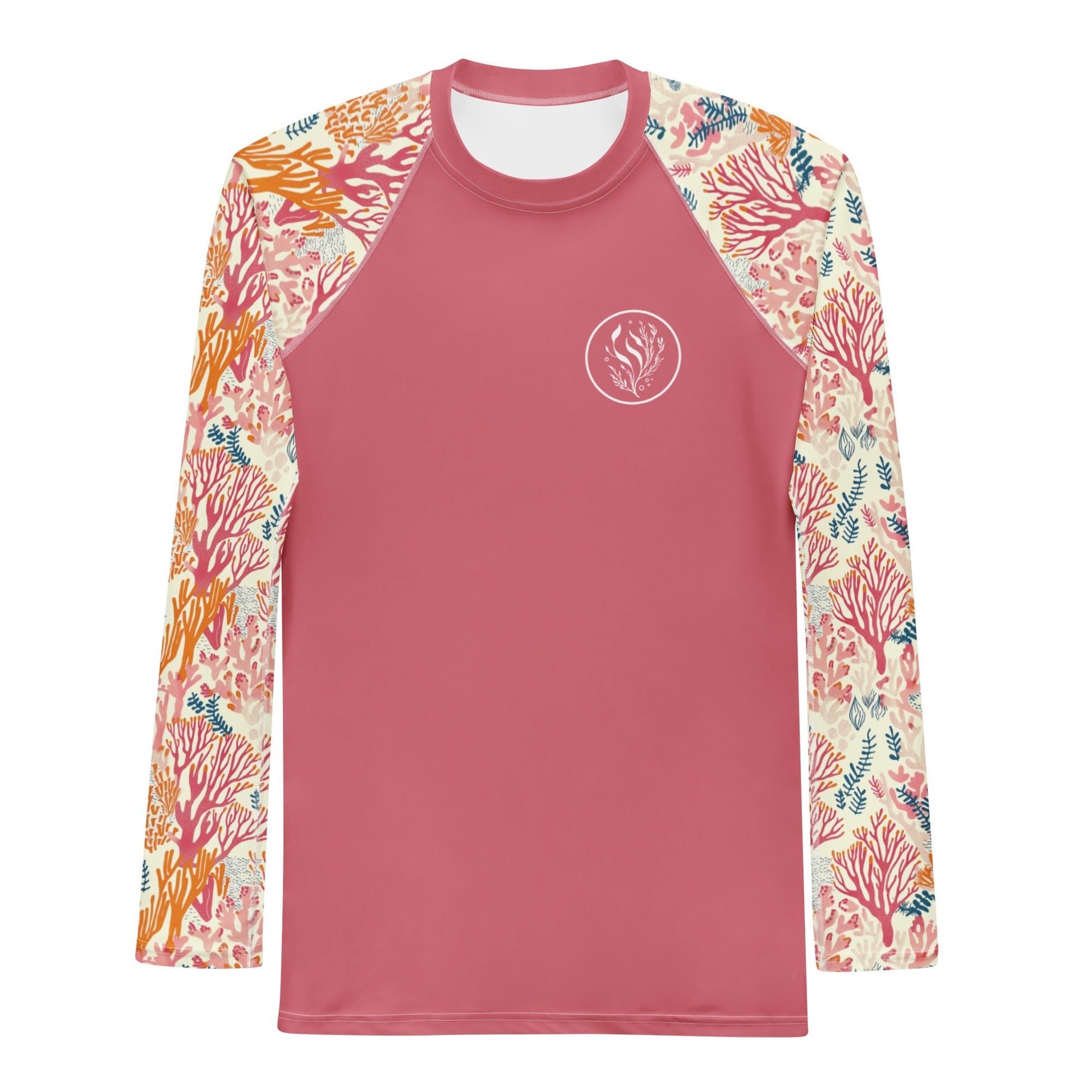 Coral Reef Men's Rash Guard - Salinity Swimwear