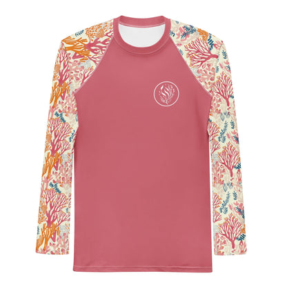 Coral Reef Men's Rash Guard - Salinity Swimwear