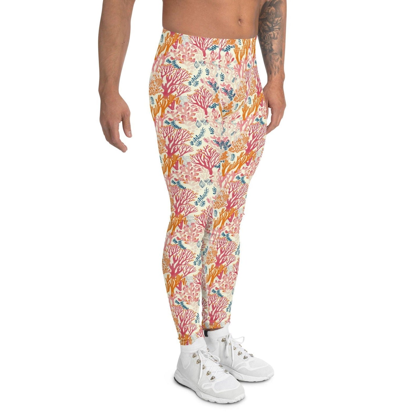 Salinity Swimwear Coral Reef Men's Swim Leggings Leggings