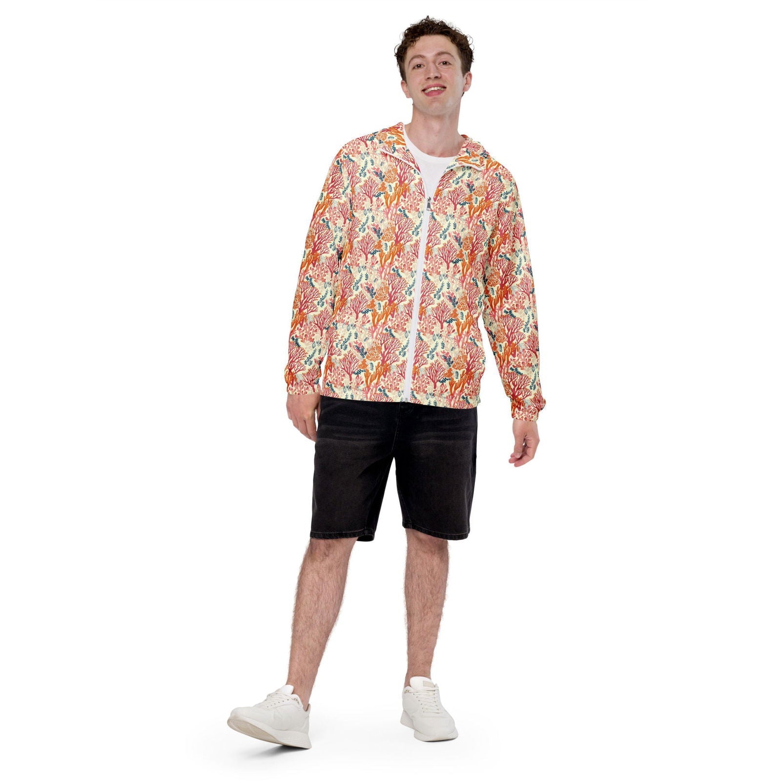Salinity Swimwear Coral Reef Men’s windbreaker Windbreaker