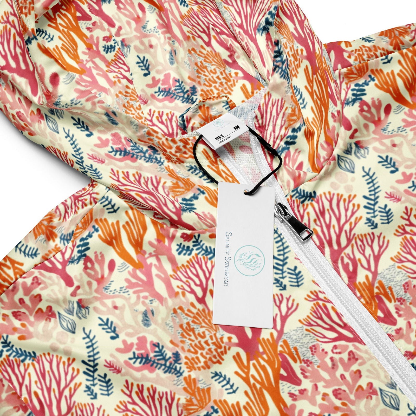 Salinity Swimwear Coral Reef Men’s windbreaker Windbreaker