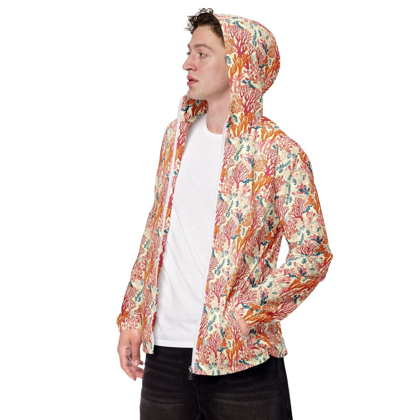 Salinity Swimwear Coral Reef Men’s windbreaker Windbreaker