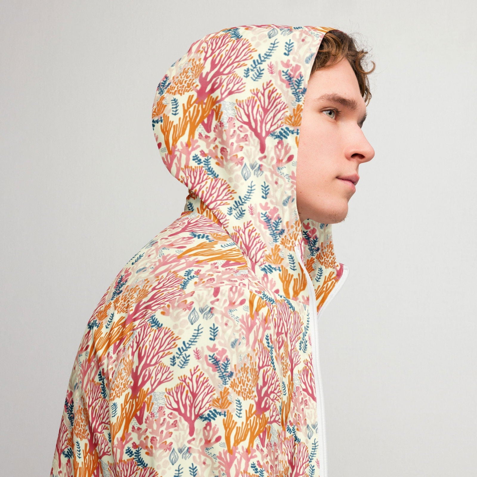 Salinity Swimwear Coral Reef Men’s windbreaker Windbreaker