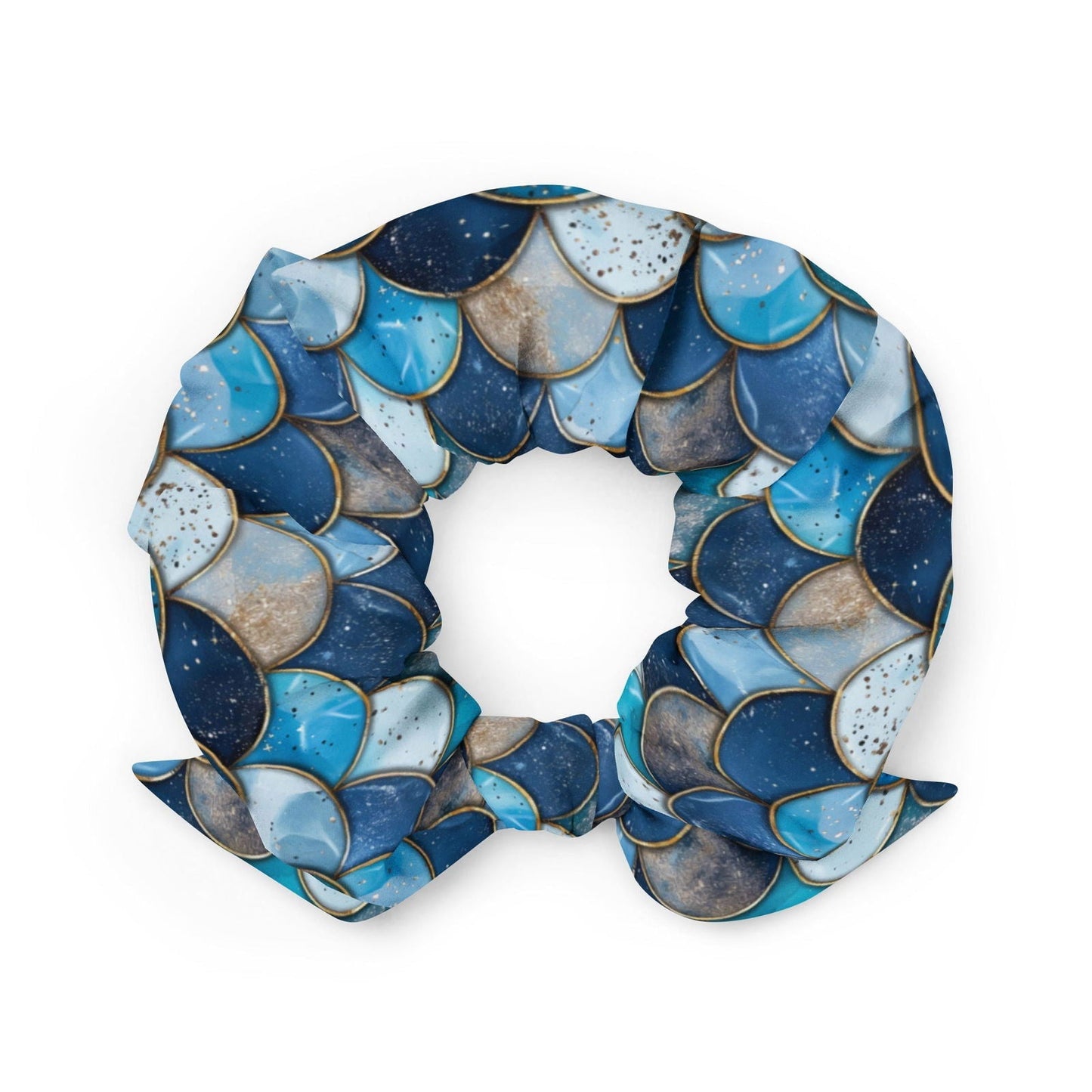 Deep Sea Sapphire Siren Eco-Scrunchie - Salinity Swimwear