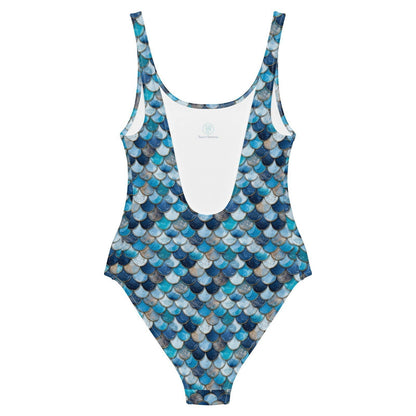 Deep Sea Sapphire Siren One-Piece Swimsuit - Salinity Swimwear
