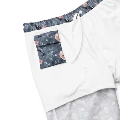 Dusky Gray Whale Men's Swim Trunks - Salinity Swimwear