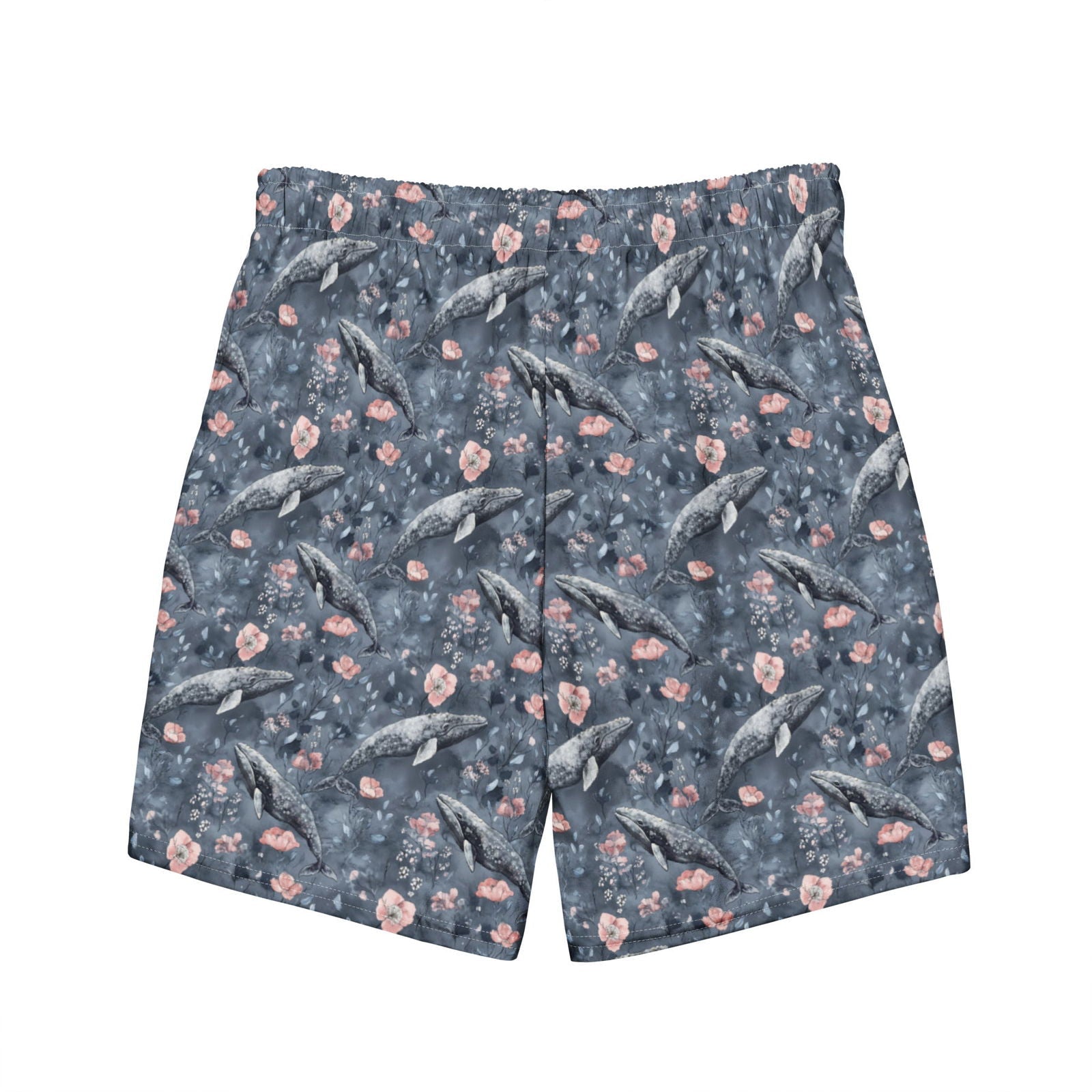 Dusky Gray Whale Men's Swim Trunks - Salinity Swimwear