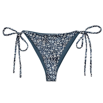 Eagle Ray Spots Eco String Bikini Bottom - Salinity Swimwear