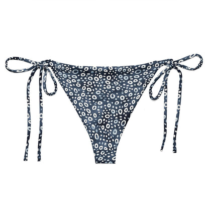 Eagle Ray Spots Eco String Bikini Bottom - Salinity Swimwear