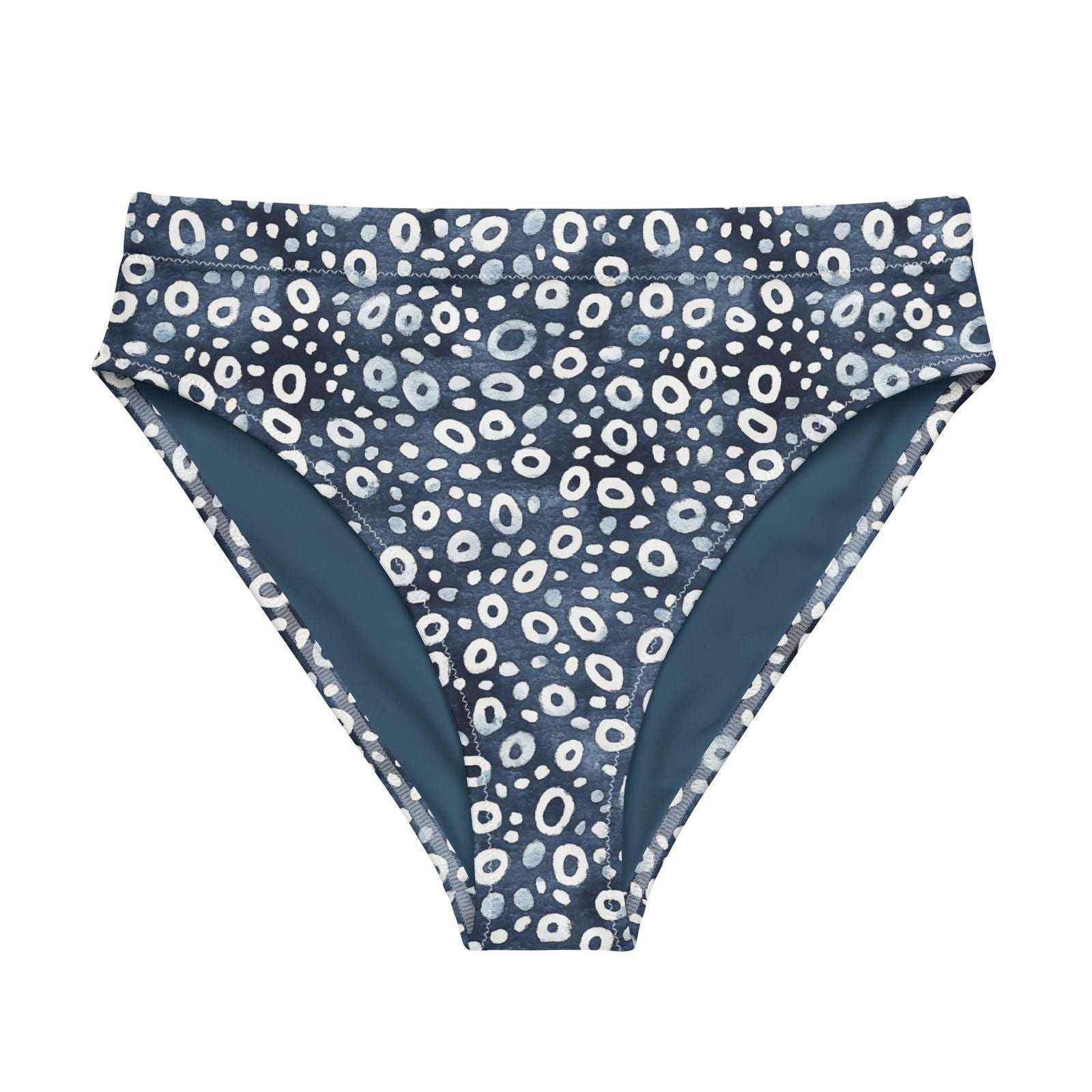 Salinity Swimwear Eagle Ray Spots High - Waisted Bikini Bottom Bikini Bottom