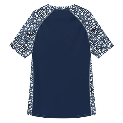 Eagle Ray Spots Men’s Short Sleeve Swim Shirt - Salinity Swimwear