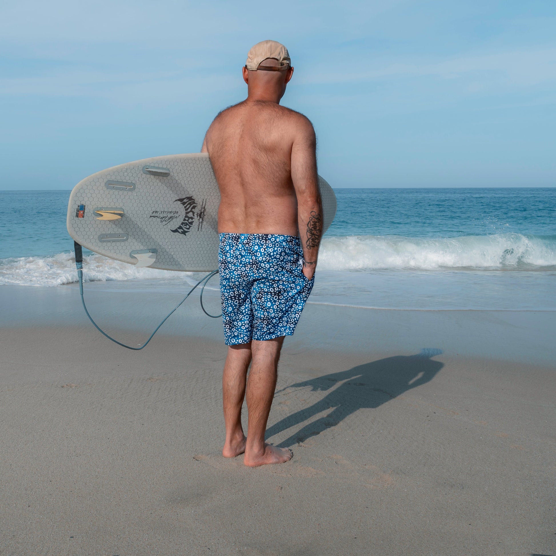 Salinity Swimwear Eagle Ray Spots Men's Swim Trunks Swim Trunks