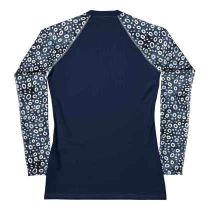 Salinity Swimwear Eagle Ray Spots Women's Rash Guard Solid Rash Guard
