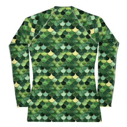 Emerald Siren Envy Women's Rash Guard - Salinity Swimwear