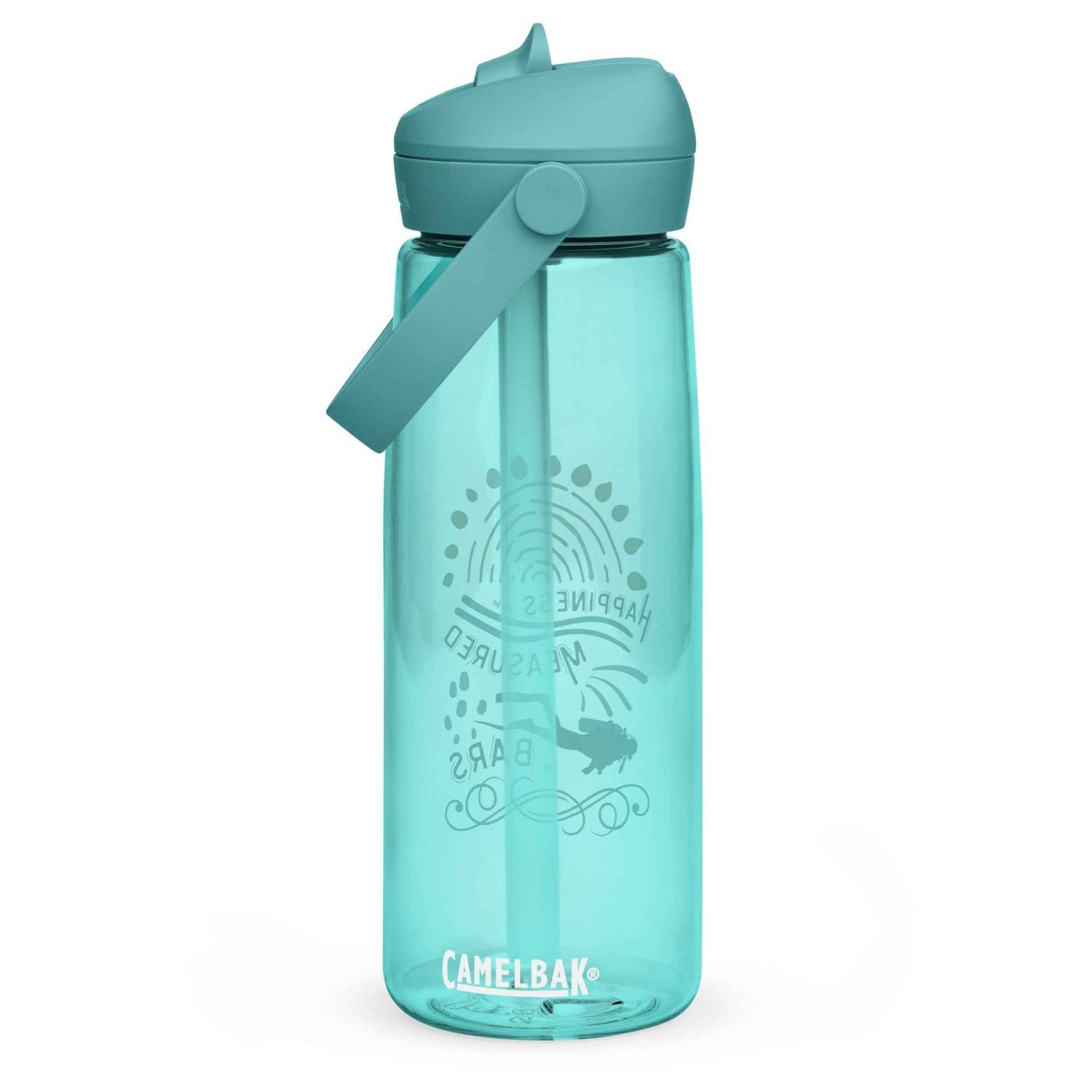 Salinity Swimwear Happiness Can Be Measured in Bars Resuable Waterbottle