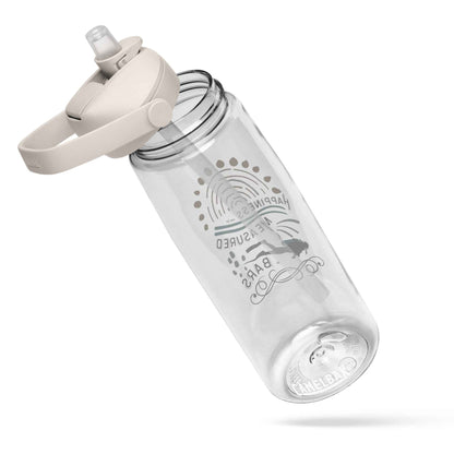 Salinity Swimwear Happiness Can Be Measured in Bars Resuable Waterbottle