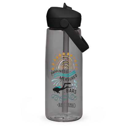 Salinity Swimwear Happiness Can Be Measured in Bars Resuable Waterbottle