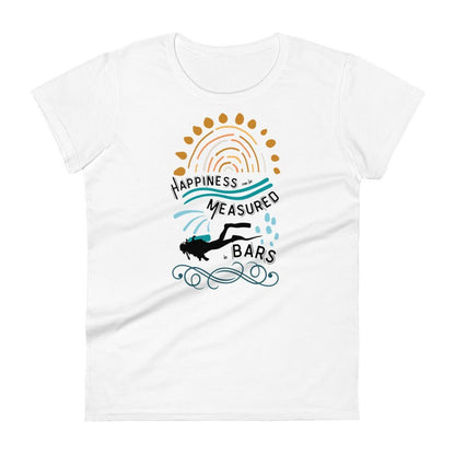 Happiness Can Be Measured in Bars Women's T-Shirt - Salinity Swimwear