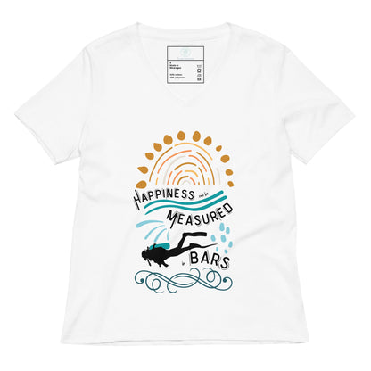 Salinity Swimwear Happiness Can Be Measured in Bars Women's T-Shirt T-Shirt
