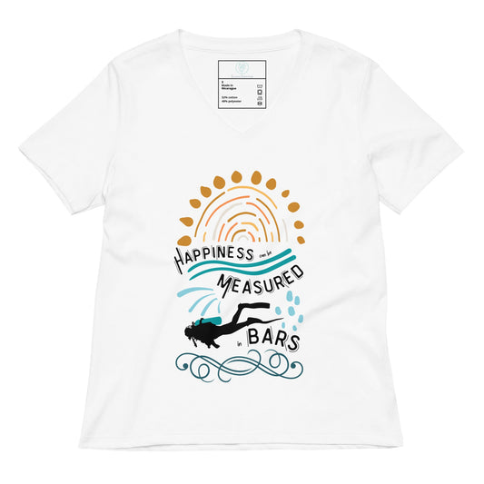 Salinity Swimwear Happiness Can Be Measured in Bars Women's T-Shirt T-Shirt