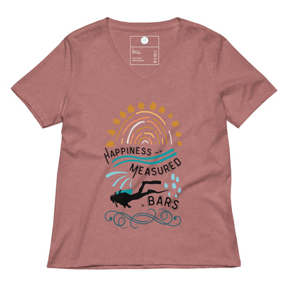 Salinity Swimwear Happiness Can Be Measured in Bars Women's T-Shirt T-Shirt