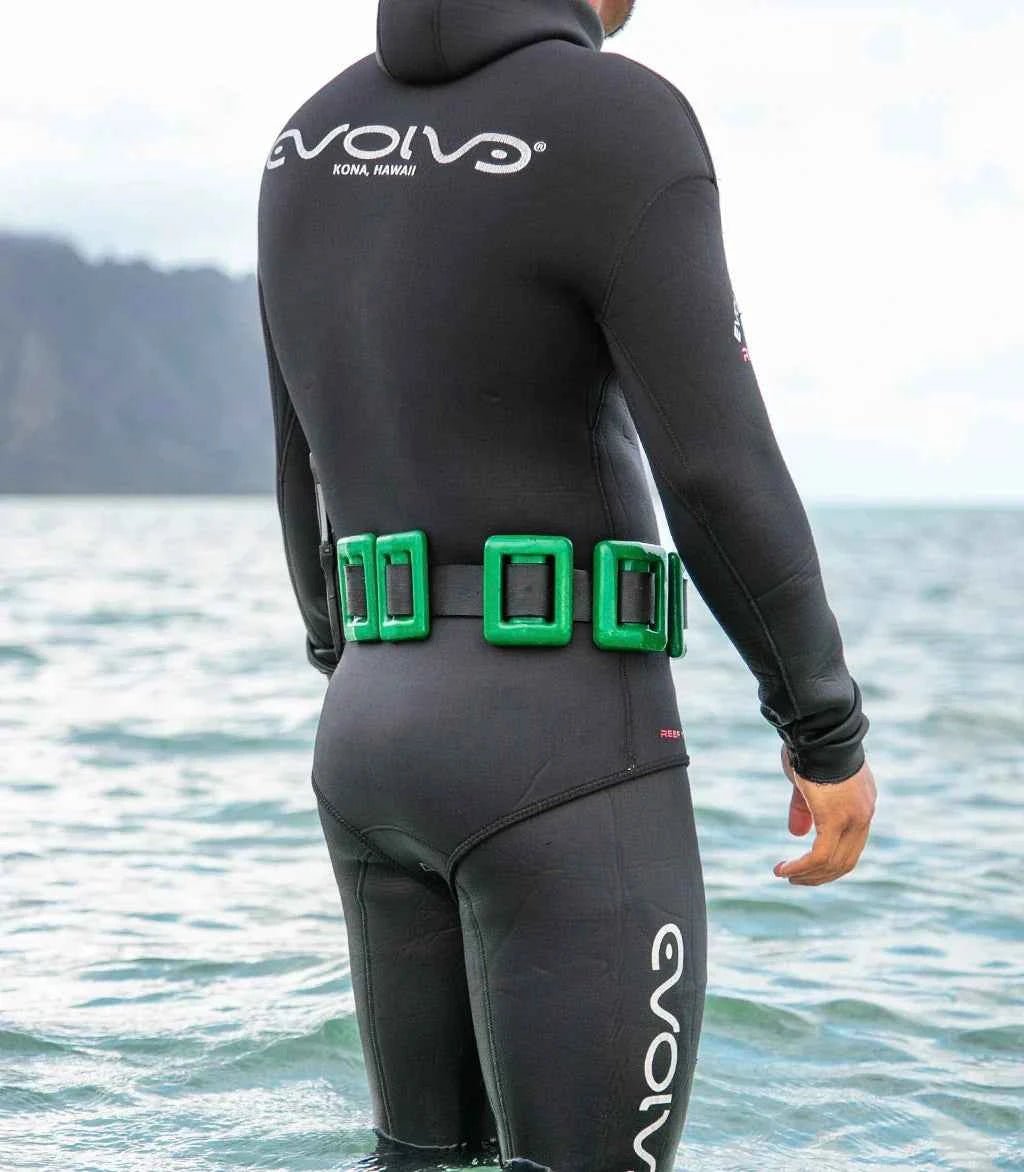 Salinity Swimwear Honu Green Dive Weights