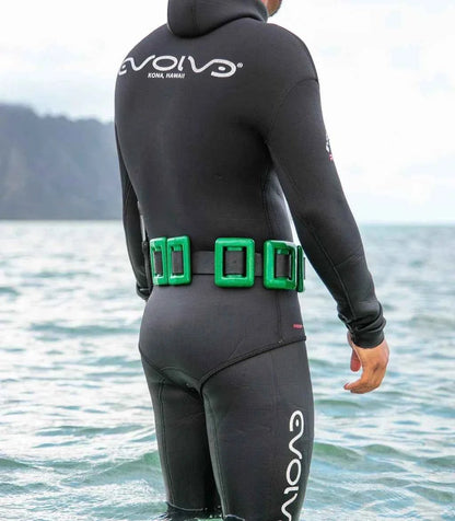 Salinity Swimwear Honu Green Dive Weights