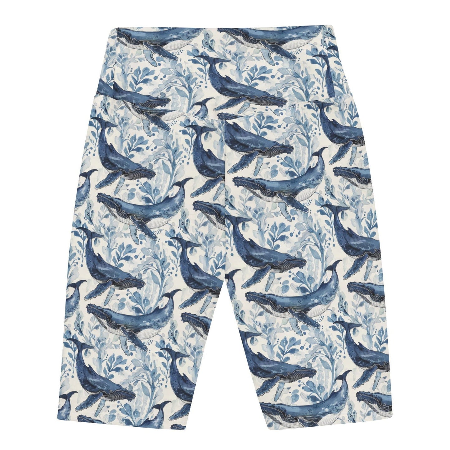 Salinity Swimwear Humpback Whale Song 8" Inch Dive Shorts Shorts
