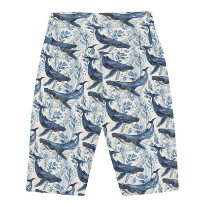 Salinity Swimwear Humpback Whale Song 8" Inch Dive Shorts Shorts