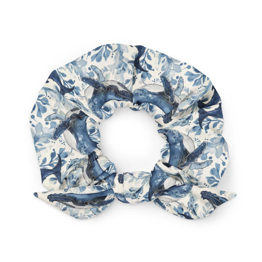 Salinity Swimwear Humpback Whale Song Eco - Scrunchie Scrunchie