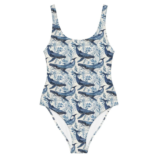 Humpback Whale Song One-Piece Swimsuit - Salinity Swimwear