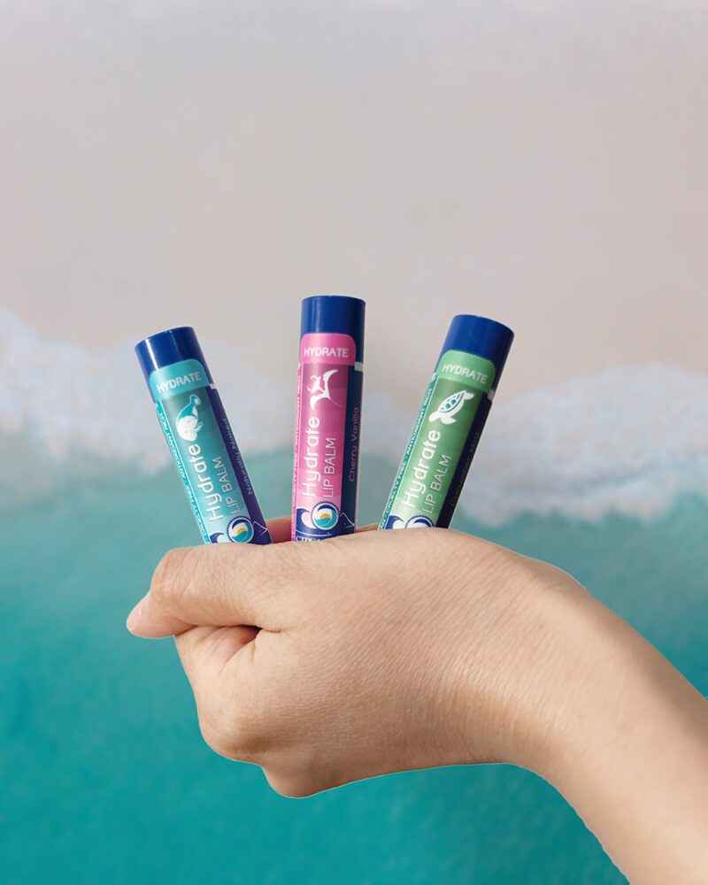 Salinity Swimwear Hydrate Lip Balm 3 Pack simple