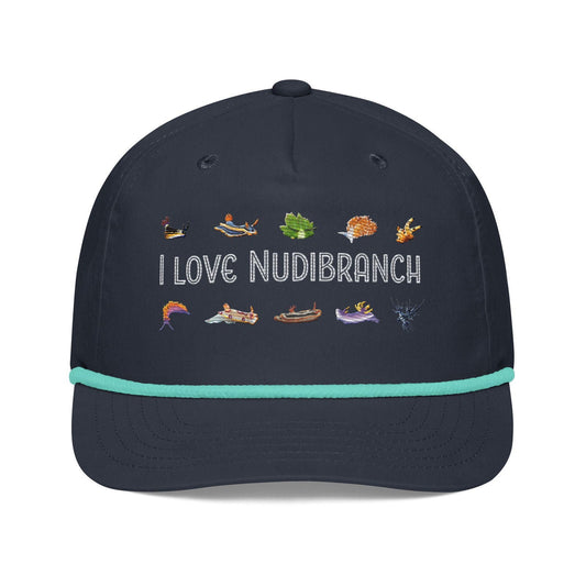 Salinity Swimwear I Love Nudibranch Rope Hat Hat