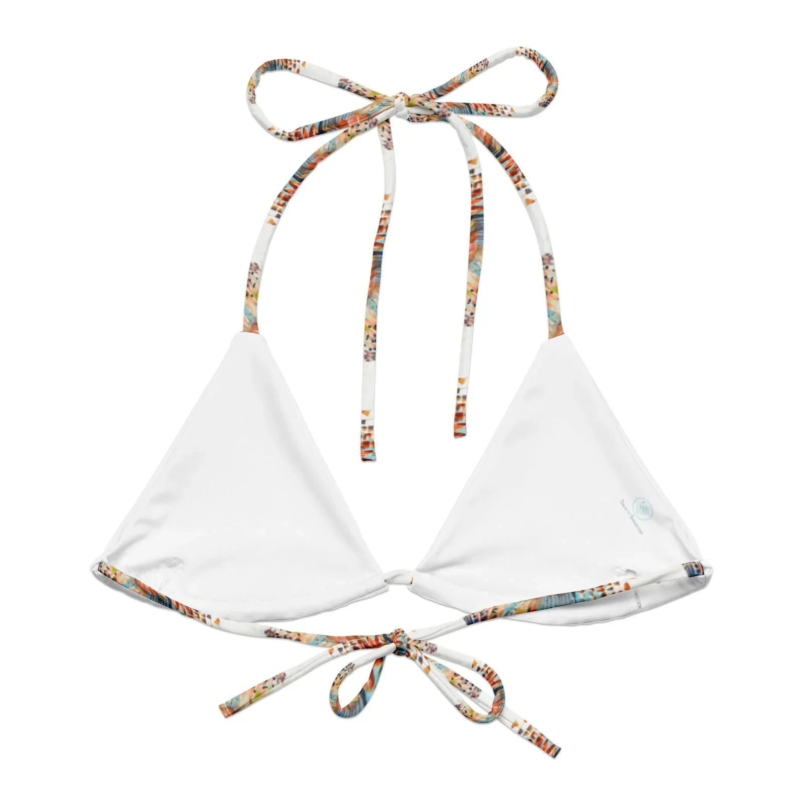 Invasive Lionfish Eco String Bikini Top - Salinity Swimwear