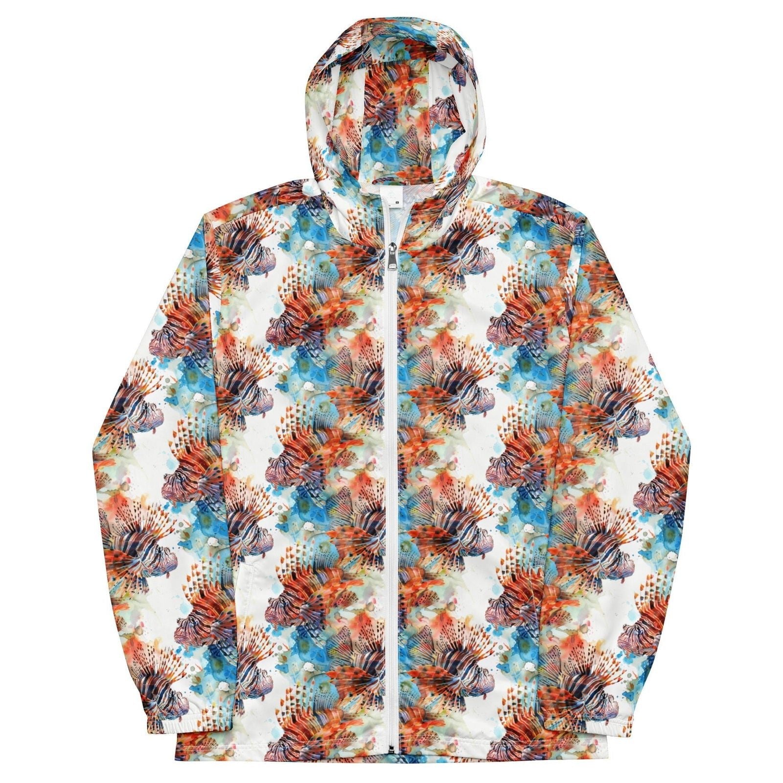 Salinity Swimwear Invasive Lionfish Men’s windbreaker Windbreaker