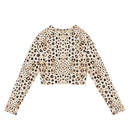 Salinity Swimwear Leopard Shark Eco Cropped Rash Guard Cropped Rash Guard