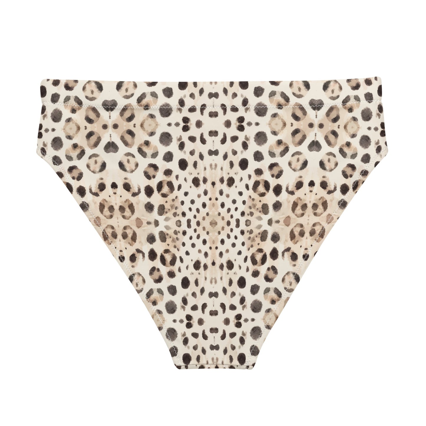 Salinity Swimwear Leopard Shark Eco High - Waisted Bikini Bottom Bikini Bottom
