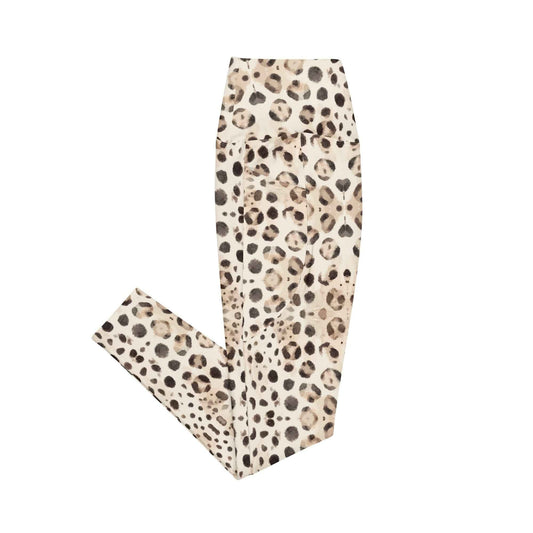 Salinity Swimwear Leopard Shark Eco Swim Leggings With Pockets Leggings