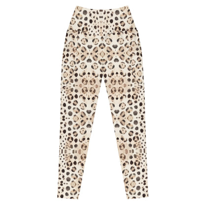 Salinity Swimwear Leopard Shark Eco Swim Leggings With Pockets Leggings