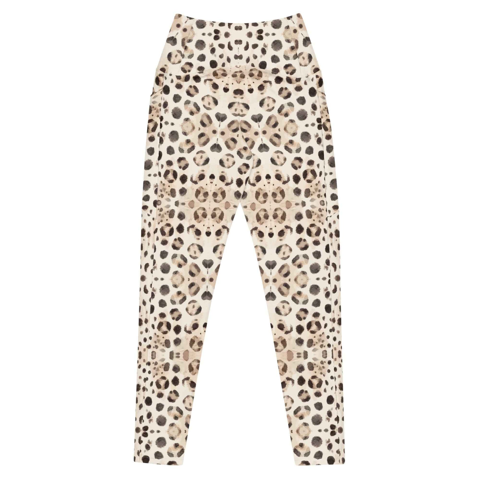 Salinity Swimwear Leopard Shark Eco Swim Leggings With Pockets Leggings